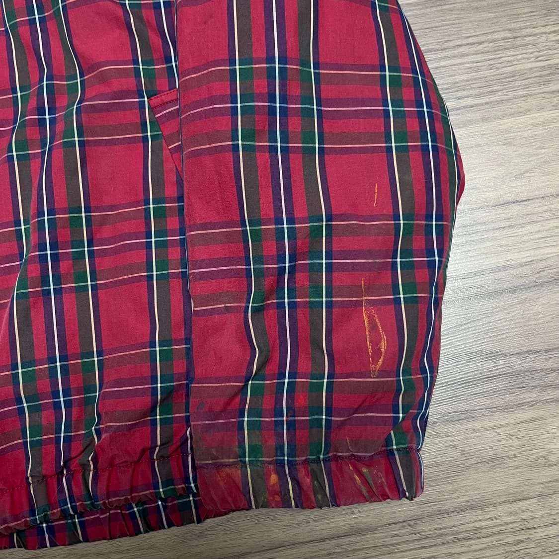 100 폴로 랄프로렌 빈티지 체크 바라쿠타 블루종 자켓 상품이미지6