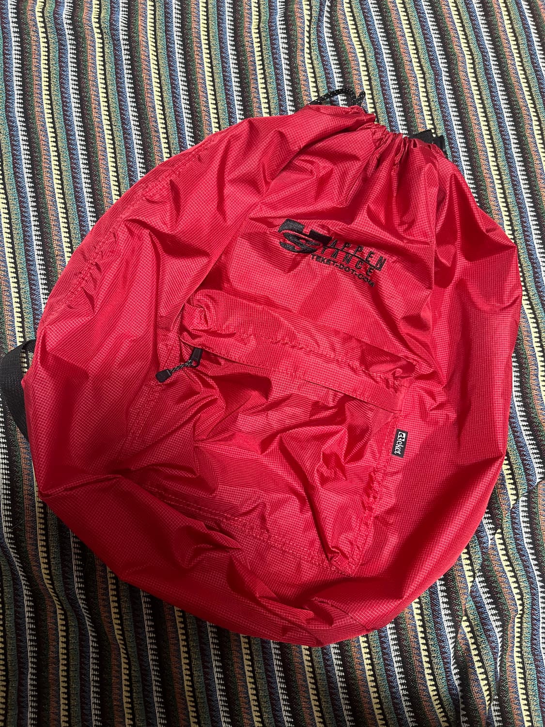 테켓 백팩 레드  상품이미지2