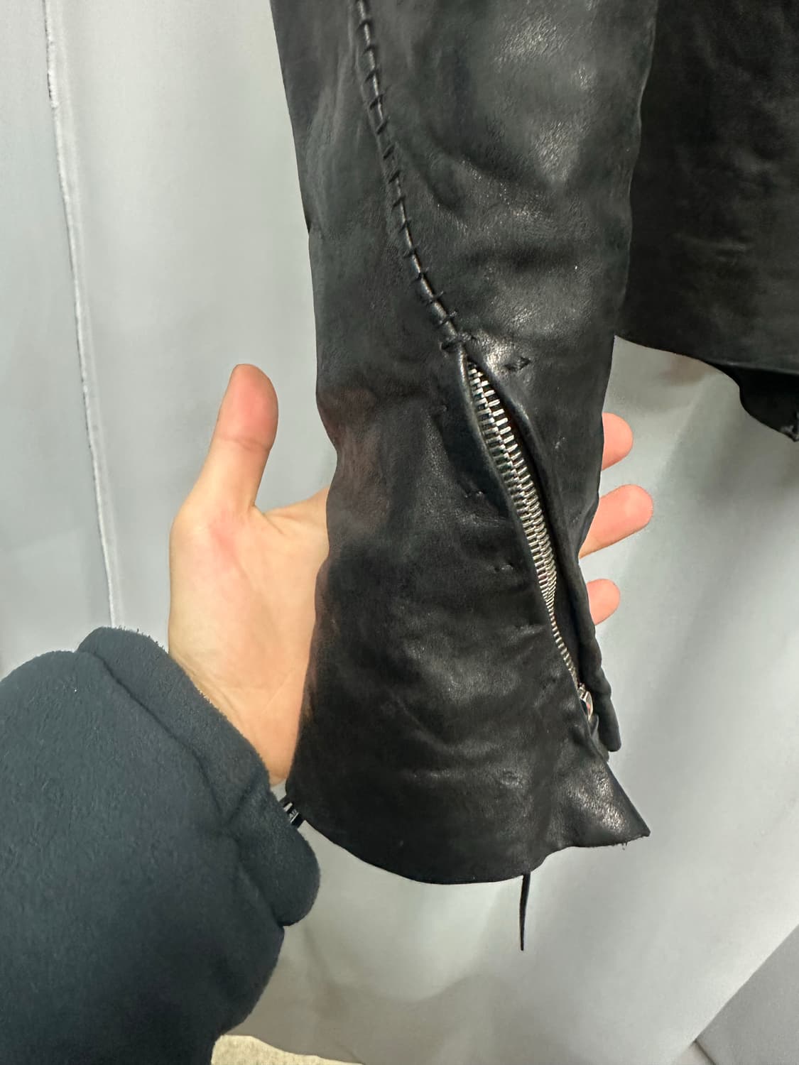 M.A+ 마우리지오 아마데이 에비게이터 홀드하이드 레더 자켓 상품이미지3