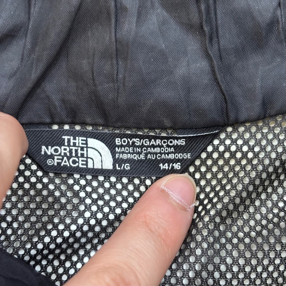 150 노스페이스 키즈 바람막이 자켓 0423E 상품이미지3