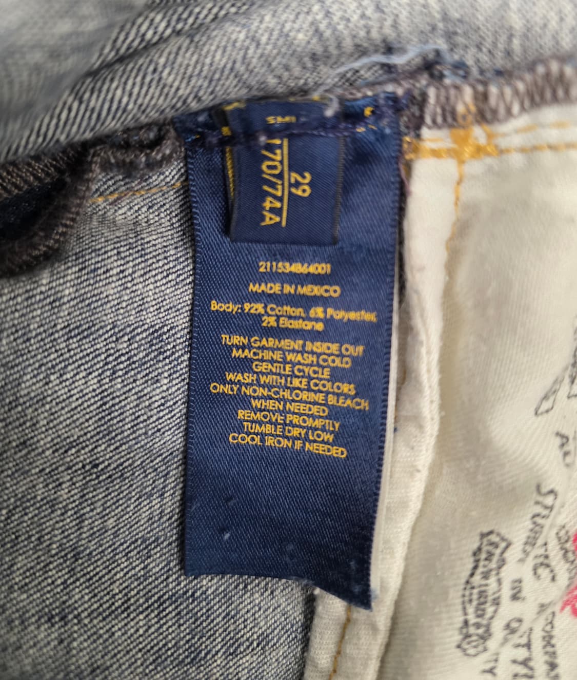 폴로랄프로렌 여성 청바지.   싸이즈 30 상품이미지9