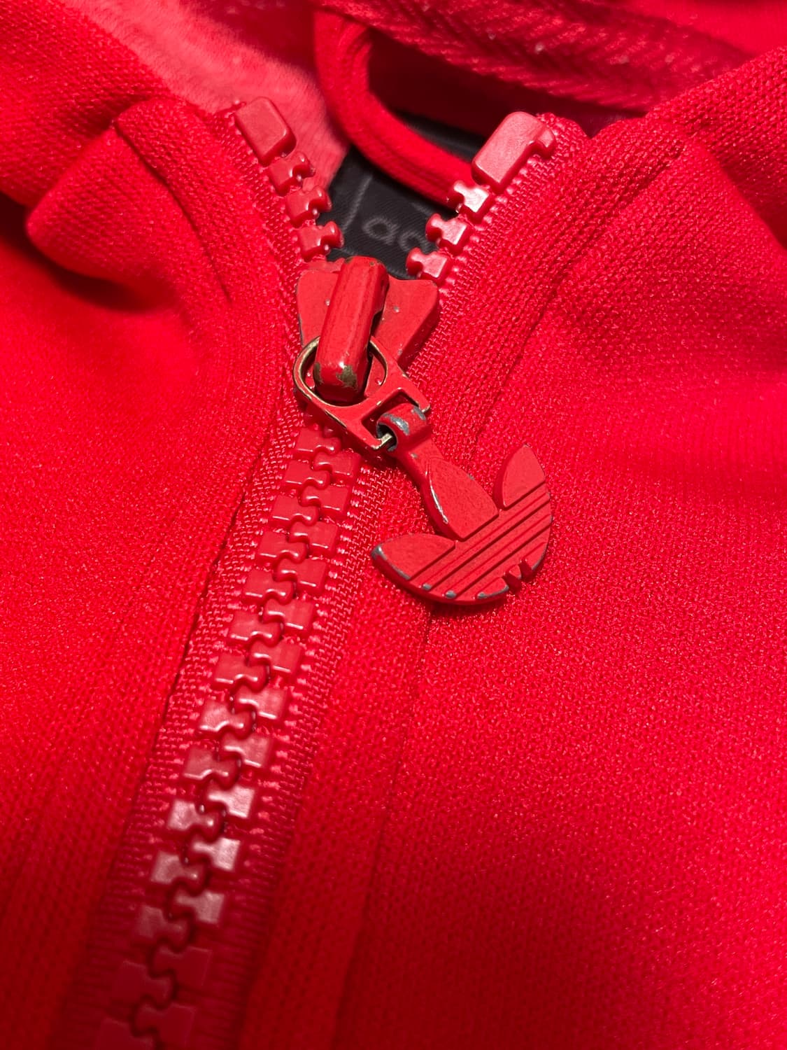 아디다스 후드플락 후플 레드 져지 상품이미지3