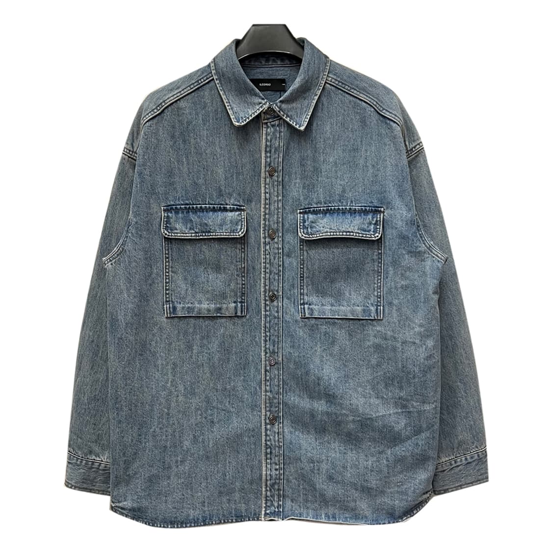 ILCORSO 일꼬르소 오버핏 데님 셔츠 자켓 105 상품이미지1