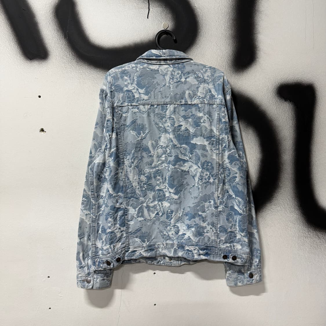 FW16 슈프림 체럽 아기 천사 데님 트러커 자켓 상품이미지2