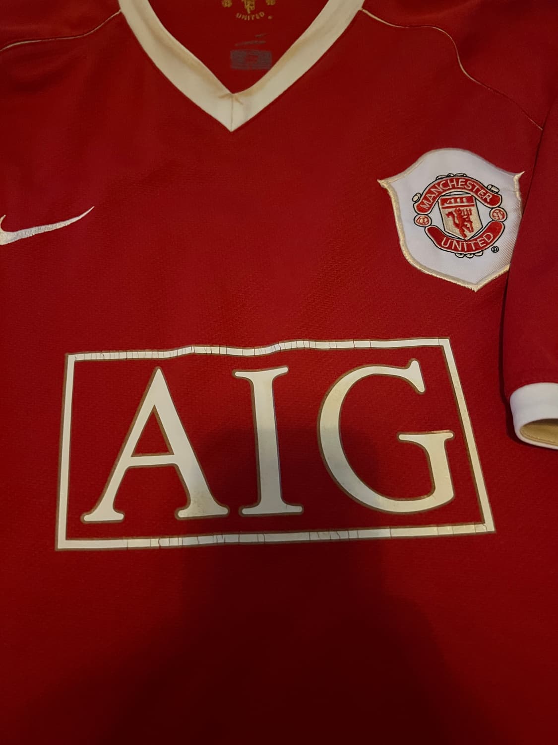 06/07 맨체스터 유나이티드 홈 박지성 유니폼 상품이미지3