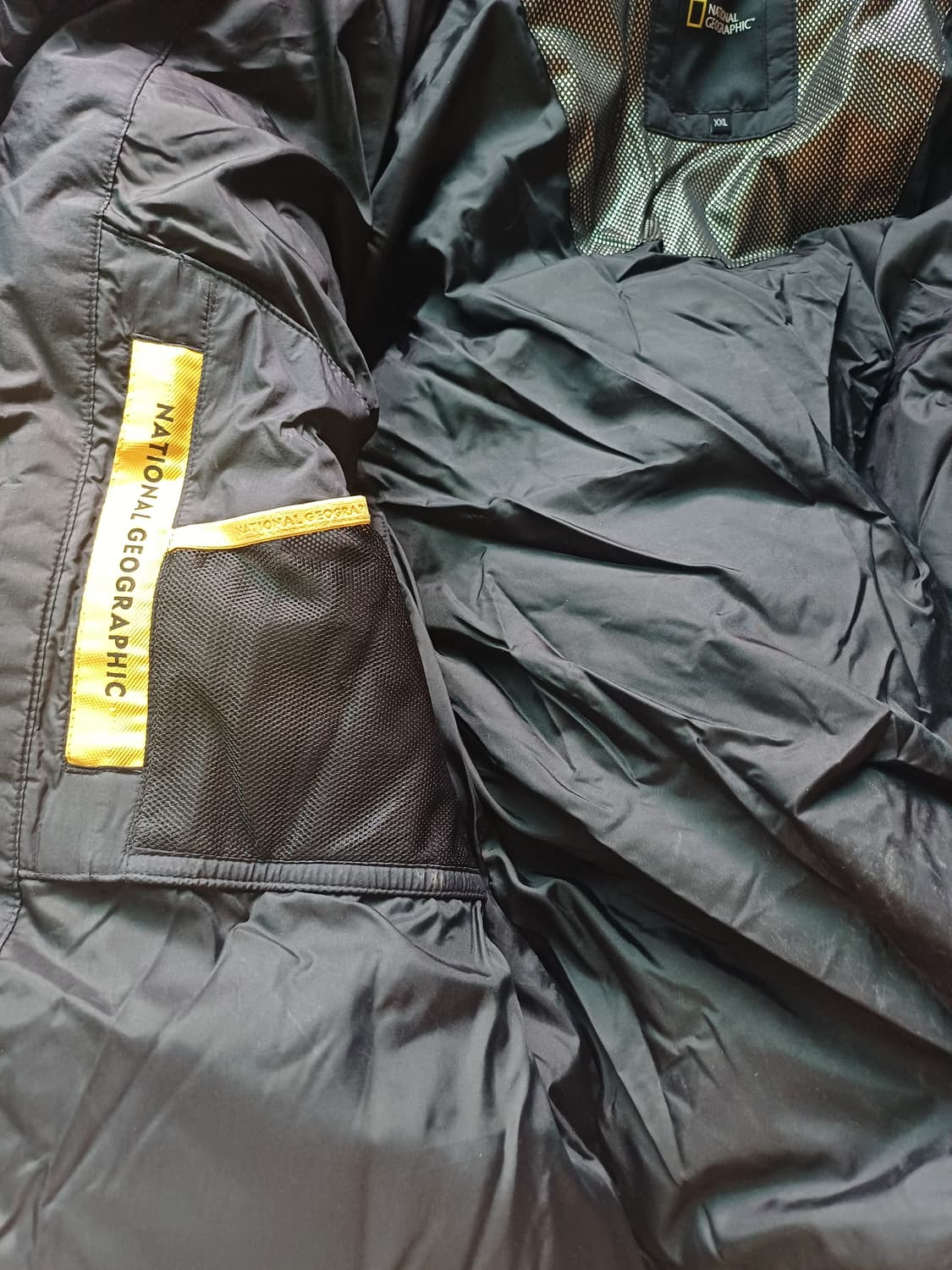 네셔널지오그래픽 구스다운 패딩 블랙 xxl 상품이미지4