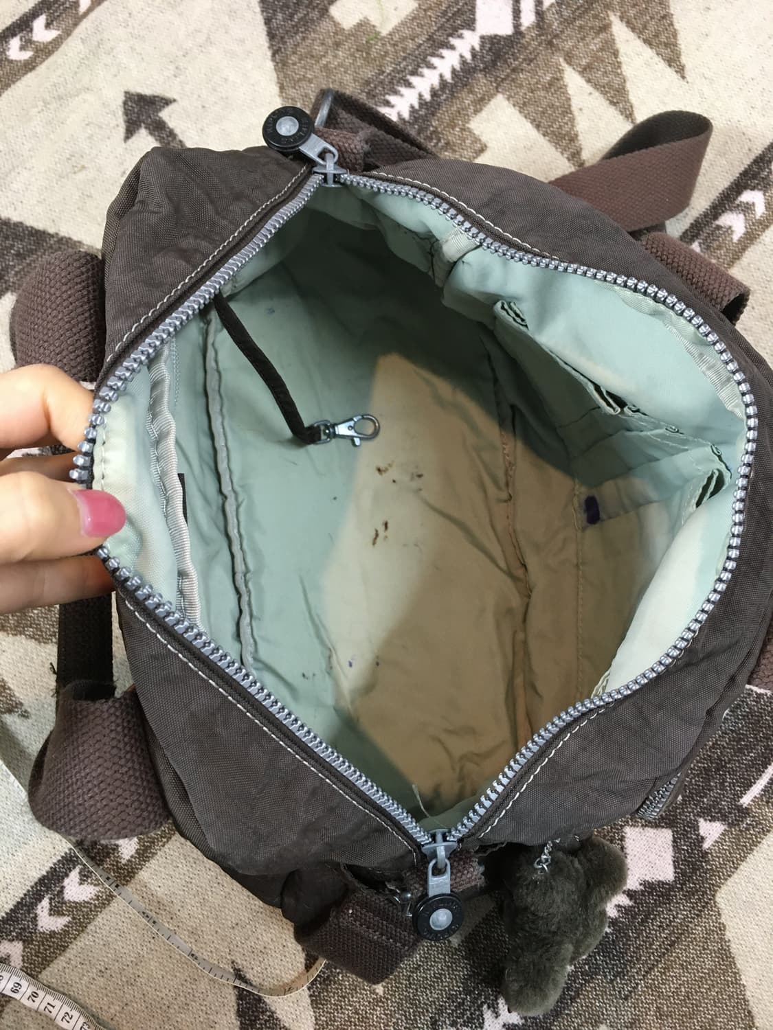 키플링 숄더&크로스백 초콜릿 상품이미지9