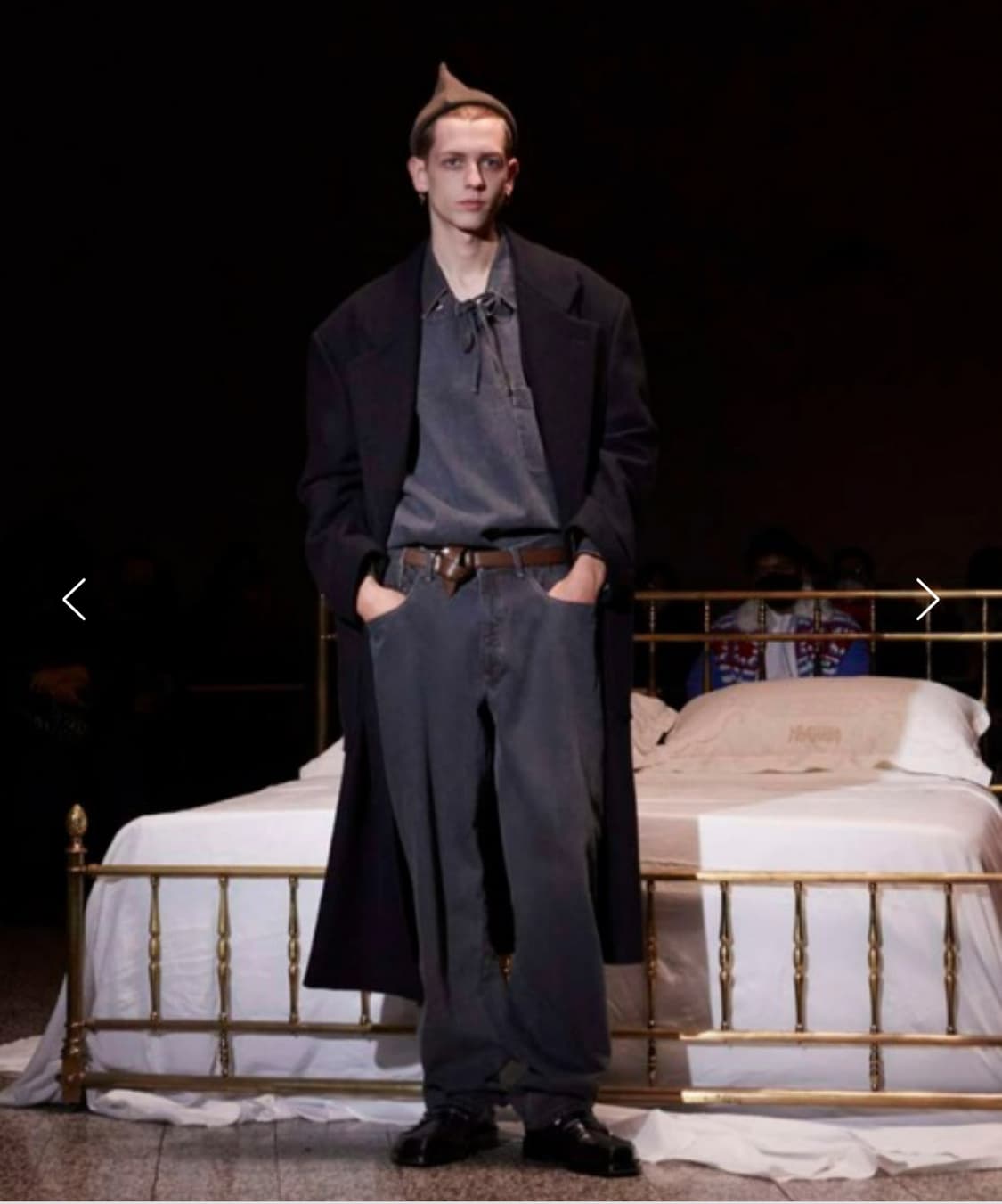 Magliano 마리아노 더블 브레스티드 코트 golden L 상품이미지1