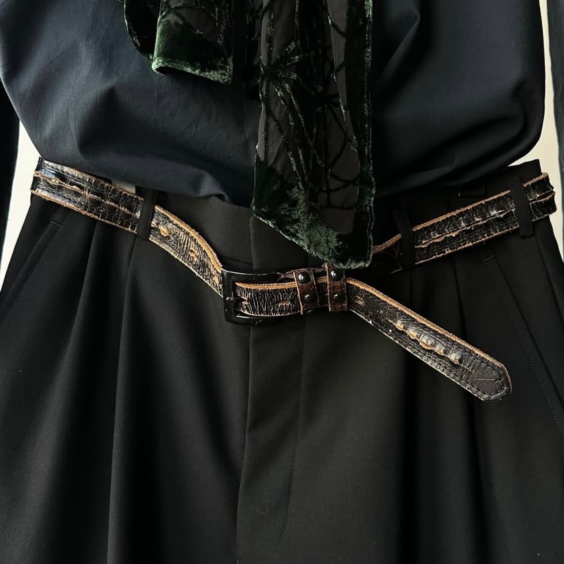 빈티지 스터드 벨트 상품이미지1