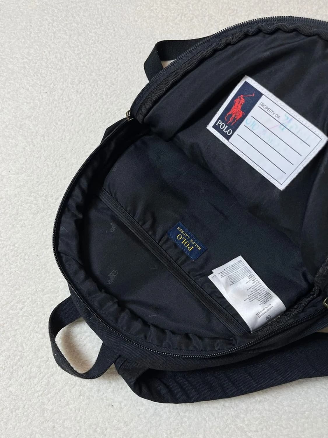 폴로 랄프로렌 베어 캔버스 미니 백팩 A1670 상품이미지6