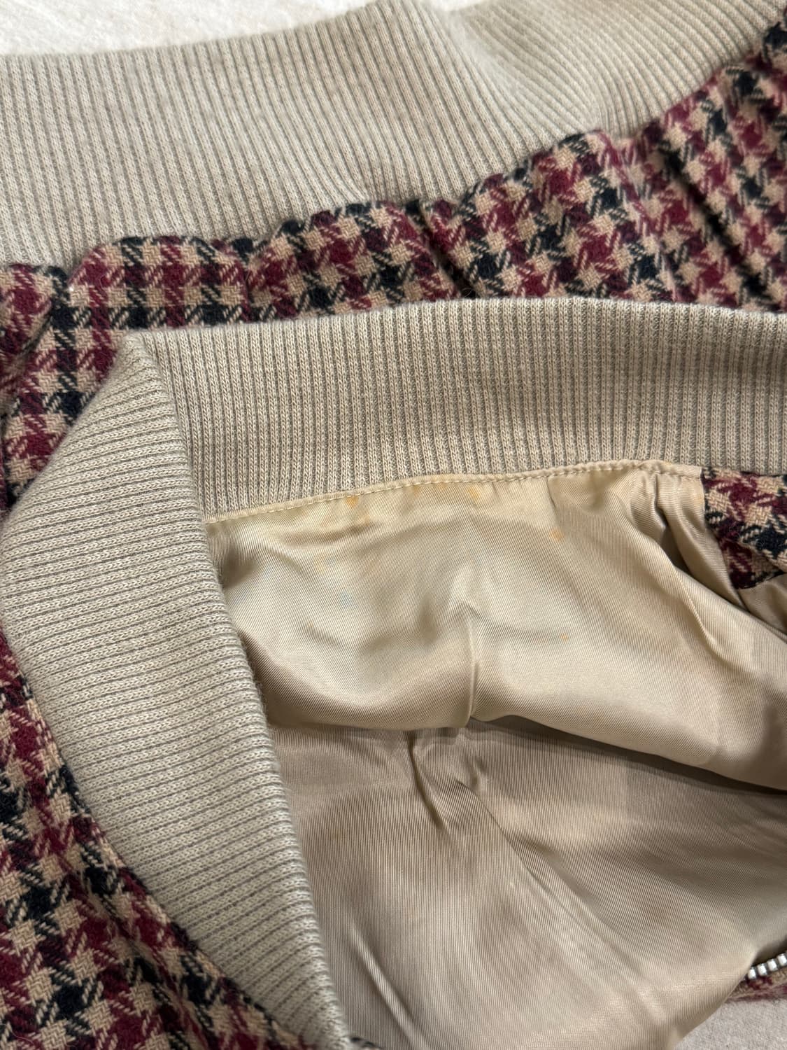 히스테릭글래머 울 크롭 봄버 자켓 상품이미지5