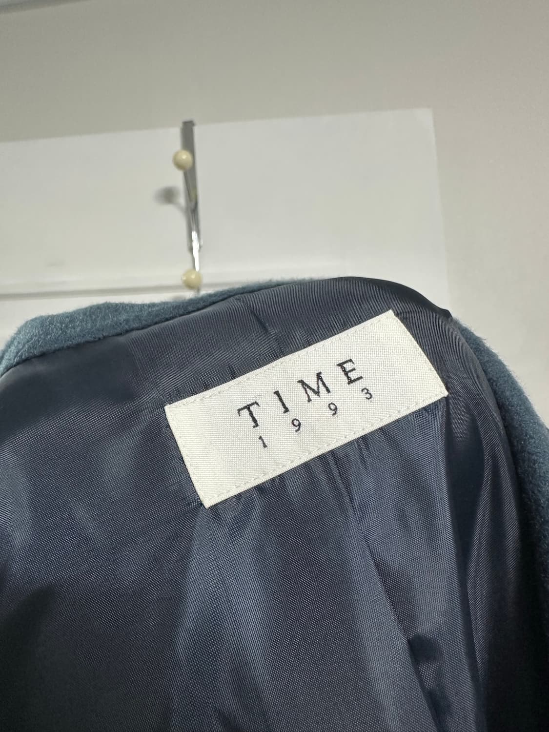 타임 핸드메이드 콘버튼 코트 상품이미지3