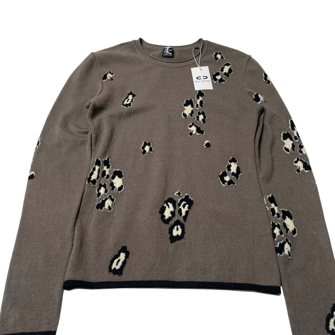 Tricot chic 레오파드 비스코스 블렌드 니트(italy made) 상품이미지4