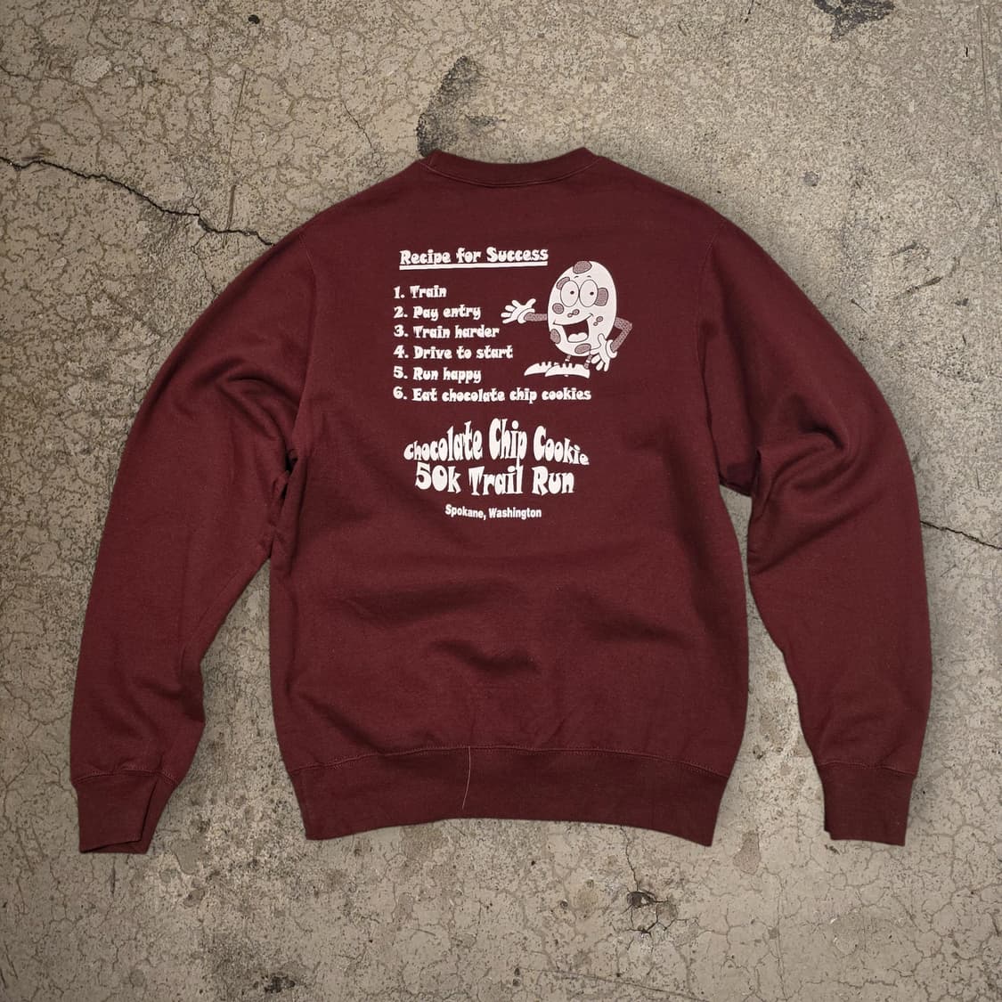 버건디 쿠키 스웻셔츠 상품이미지6