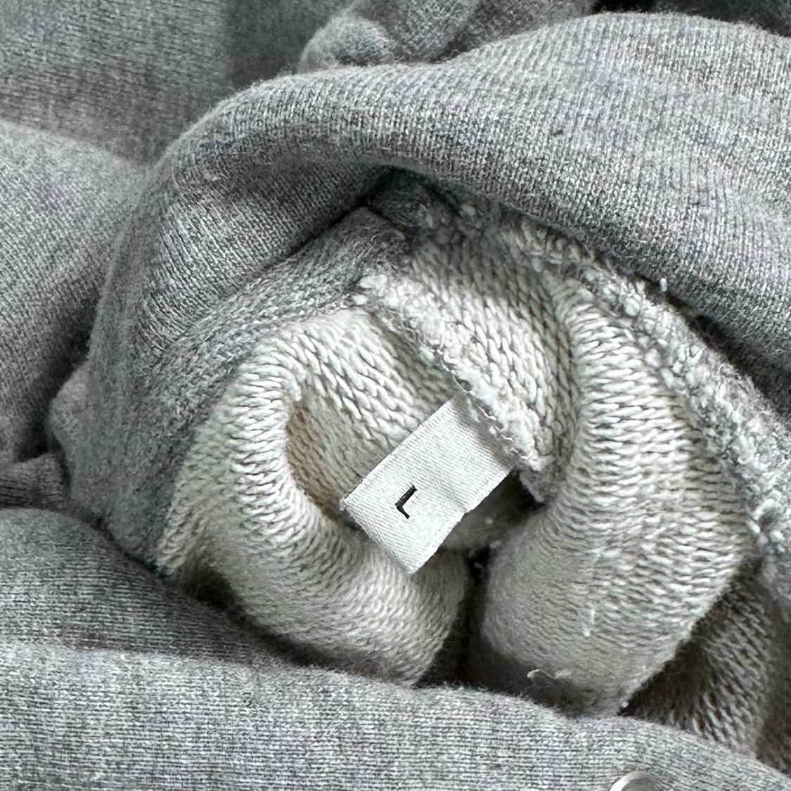 아미 스몰로고 다크 그레이 후드티  상품이미지6