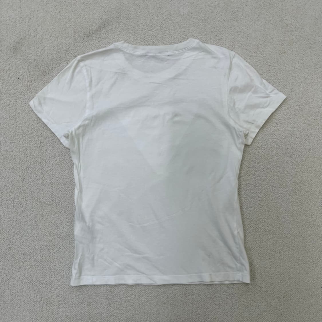 S 게스 여성 빅로고 반팔 티셔츠 0323M 상품이미지4