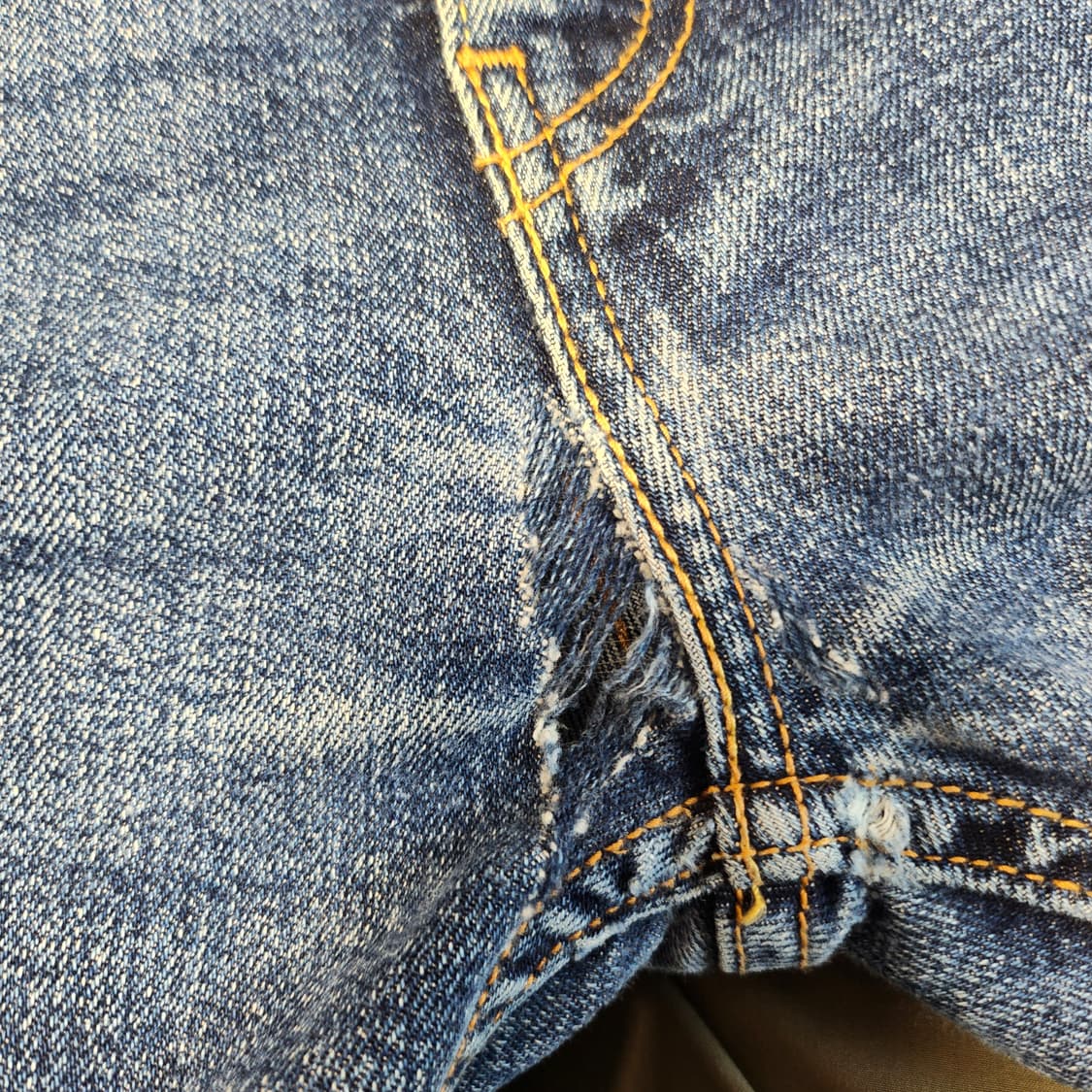 [32] 리바이스 502 청바지 데님팬츠 상품이미지4