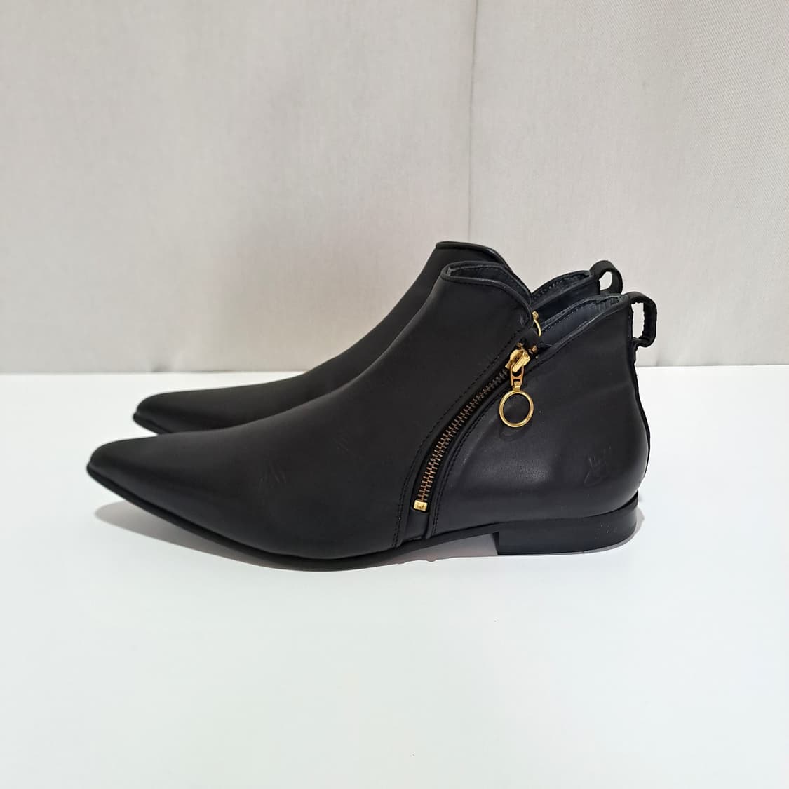 (택포) 존플루로그 더블 지퍼 부츠 265-270 B504 상품이미지5