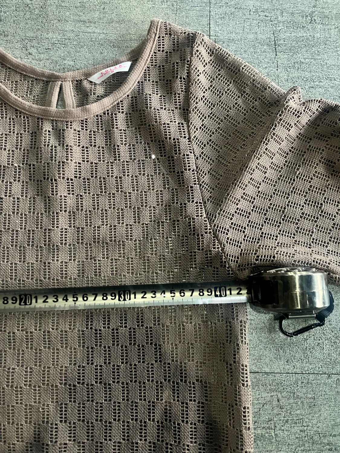 일본빈티지 Colza 하구미모리걸 네트 셔링 레이어드티셔츠 상품이미지2