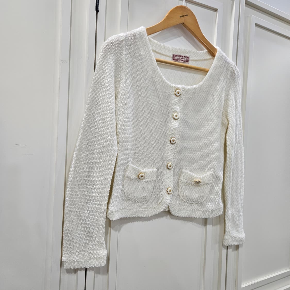 로지타(ROJITA) 진주 버튼 니트 가디건 상품이미지3