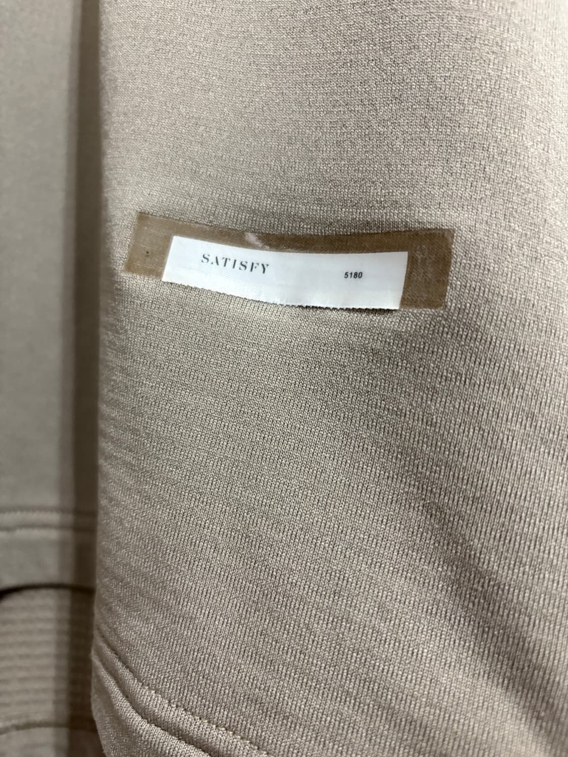 세티스파이 / 립스탑 트림 고스트플리스 모크넥 롱티 데저트 토프 / 4 상품이미지6