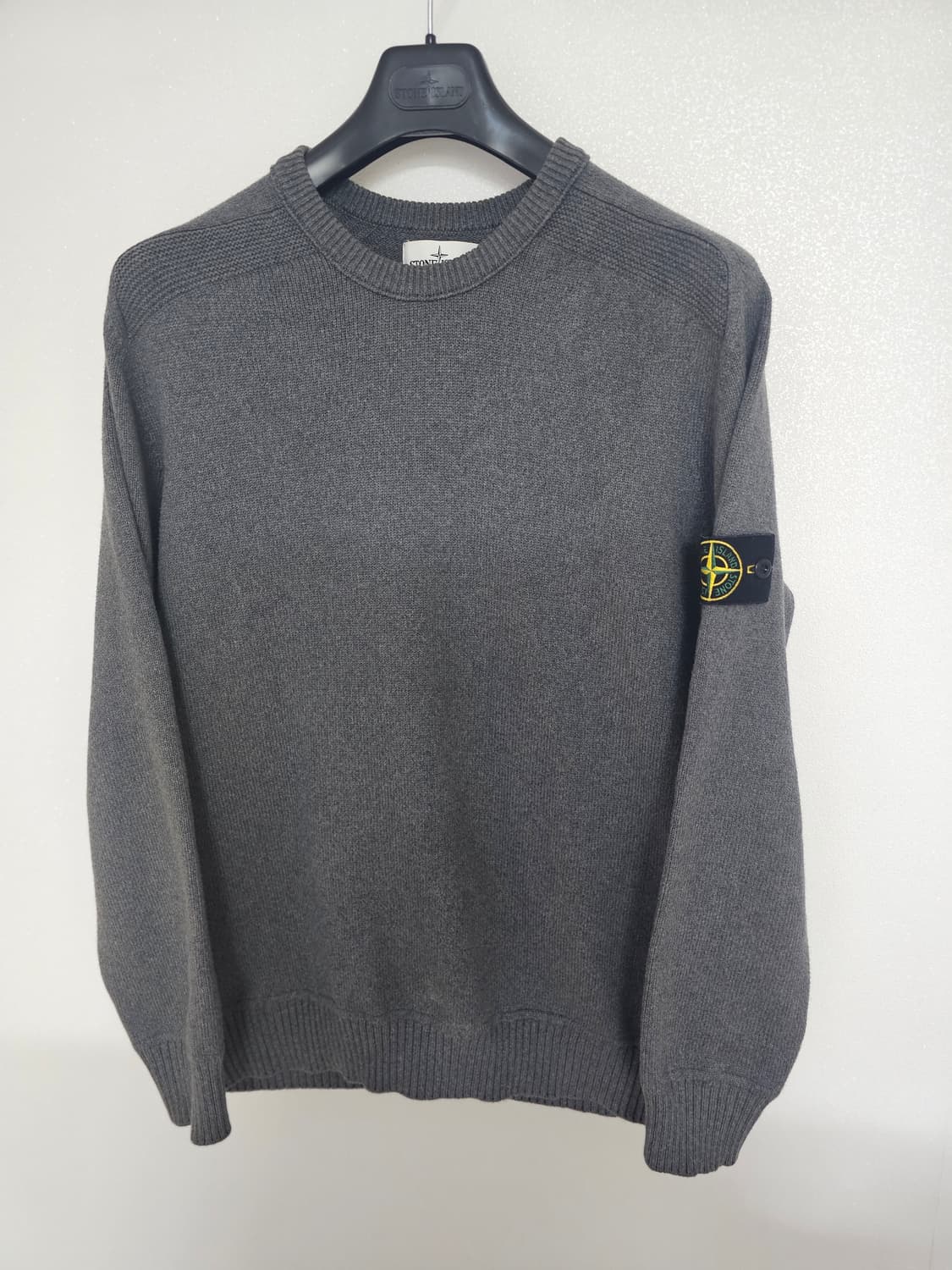 스톤아일랜드 코튼 크루넥 니트 상품이미지1