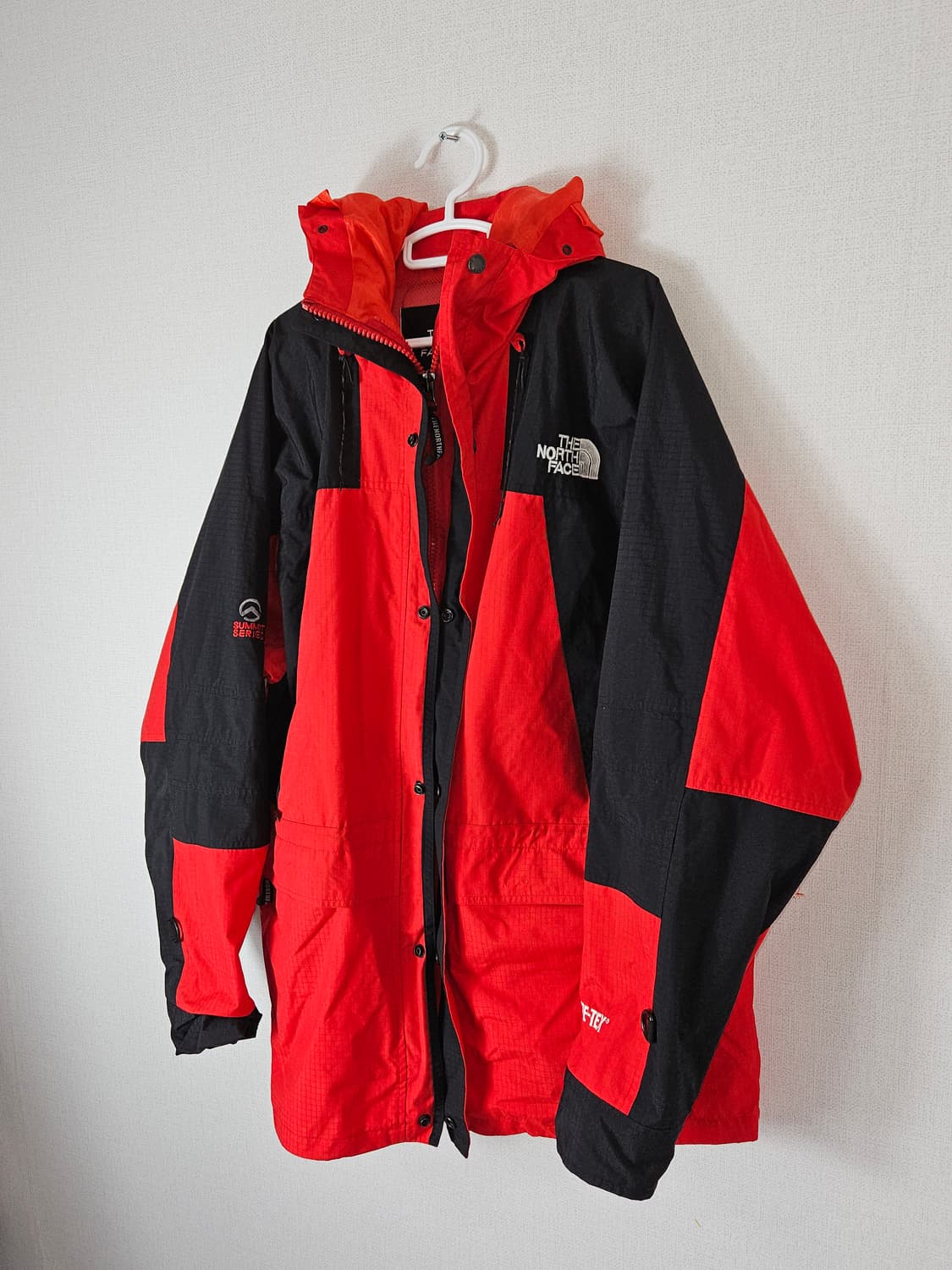 노스페이스 고어텍스 써밋시리즈 바람막이 자켓 헤비폴리 올드스쿨 XL 상품이미지1