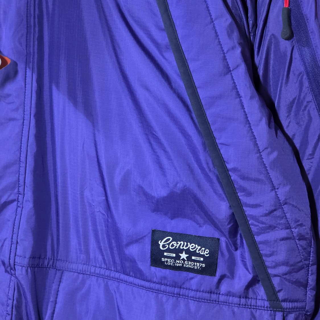 컨버스 데드스탁 덕다운 퍼플 패딩 상품이미지3