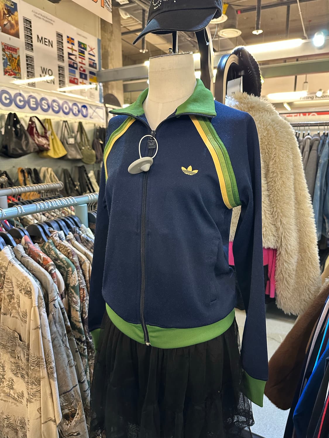 ADIDAS 아디다스 옐로우그린 져지💯 상품이미지6