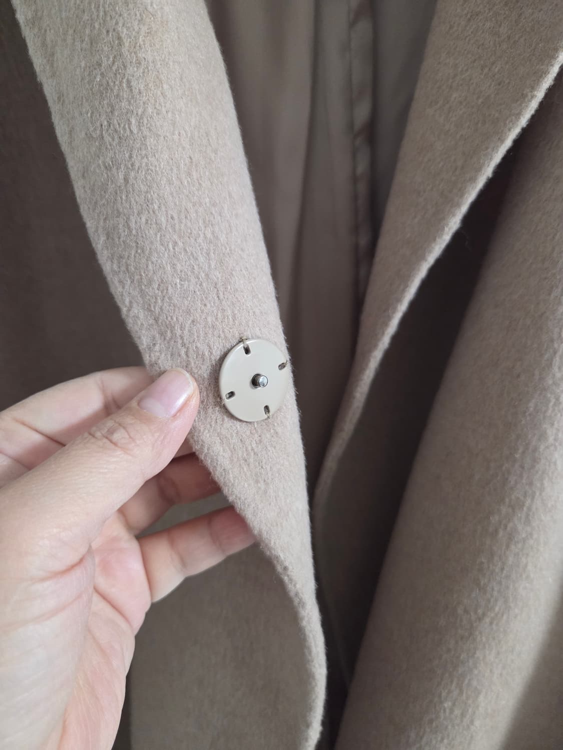 핸드메이드 코트 베라왕 울 코트 캐시미어 코트 상품이미지7