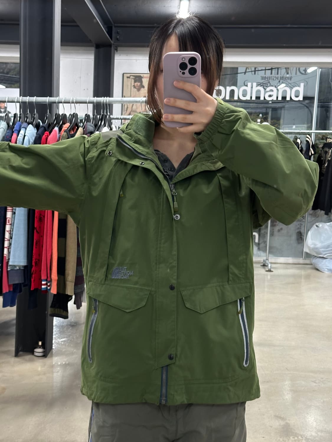 노스페이스 하이벤트 윈드브레이커 자켓 상품이미지5