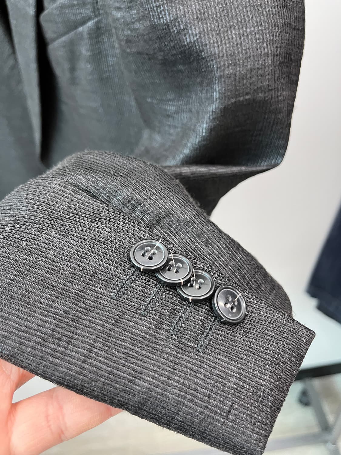 슬림100) 엠포리오알마니 이태리 린넨자켓  상품이미지4