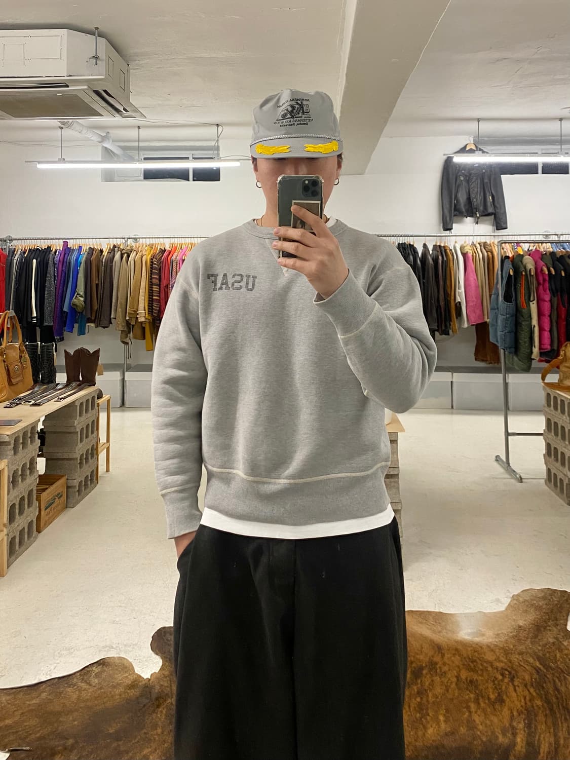 THE REAL MCCOY'S usaf sweat shirts 리얼맥코이 상품이미지10