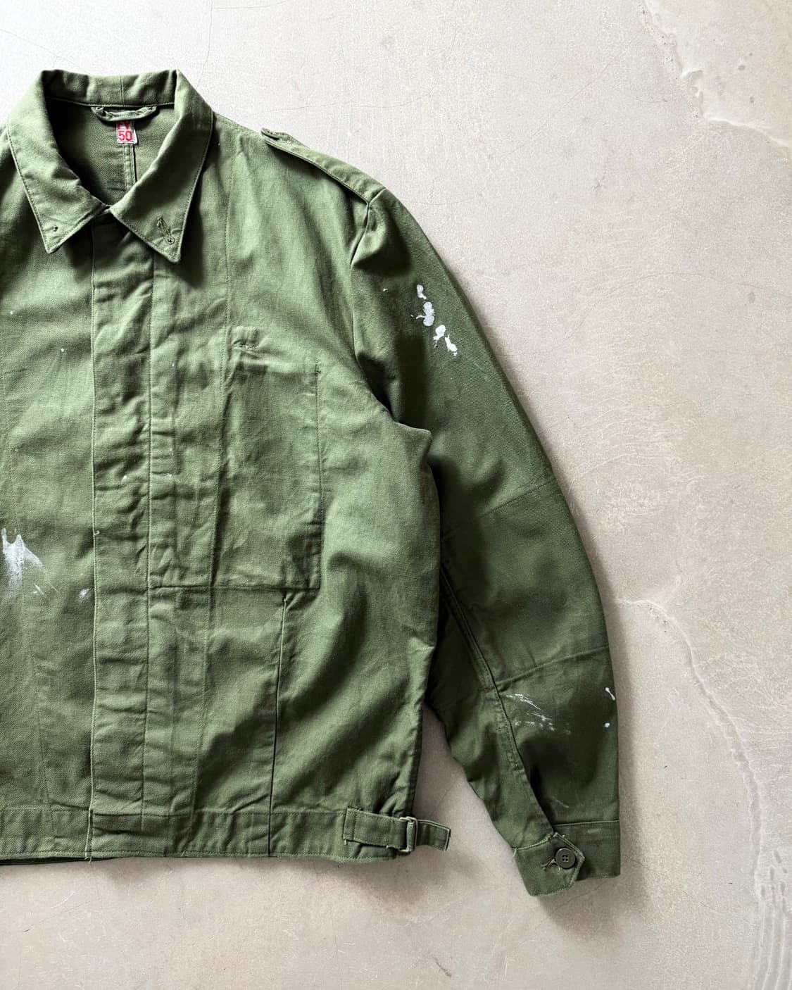 60s-70s Sweden Army Mechanic Jacket 상품이미지5