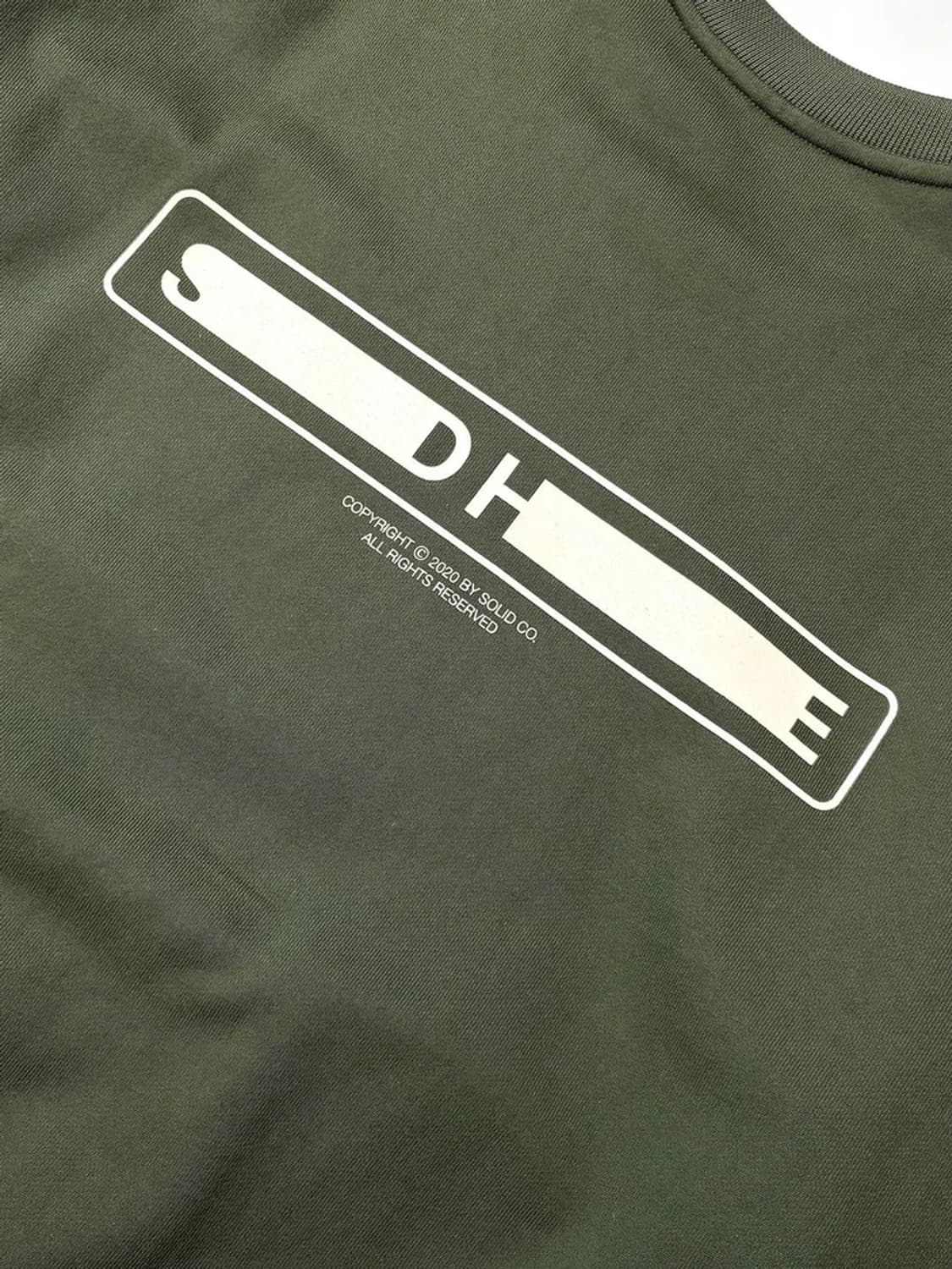 솔리드옴므 20FW 백 로고 맨투맨 PN5163 상품이미지7