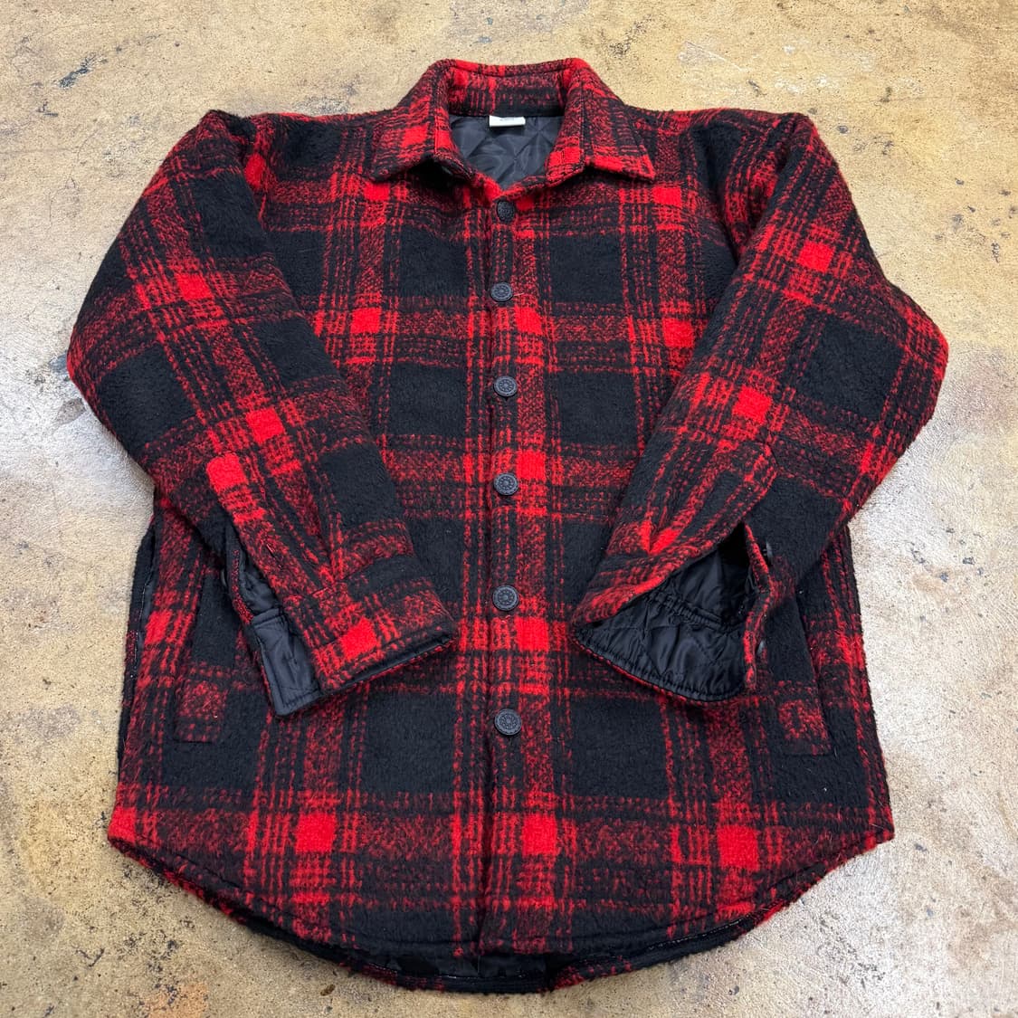 [정품/1] 아크메드라비 체크 누빔 셔츠 b14 상품이미지2