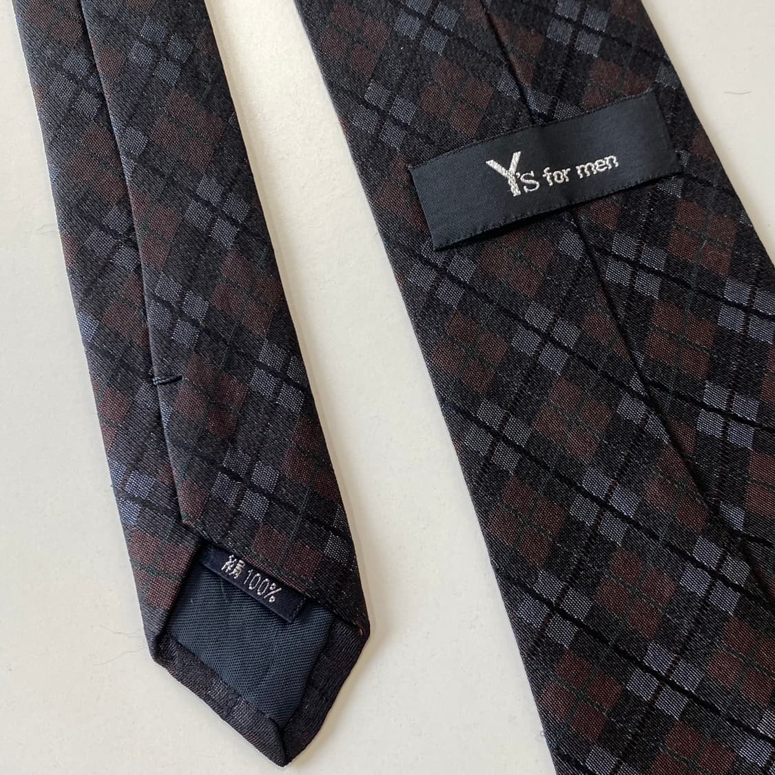 요지야마모토 Y's For men 명품 정품 넥타이 8.2cm 상품이미지5