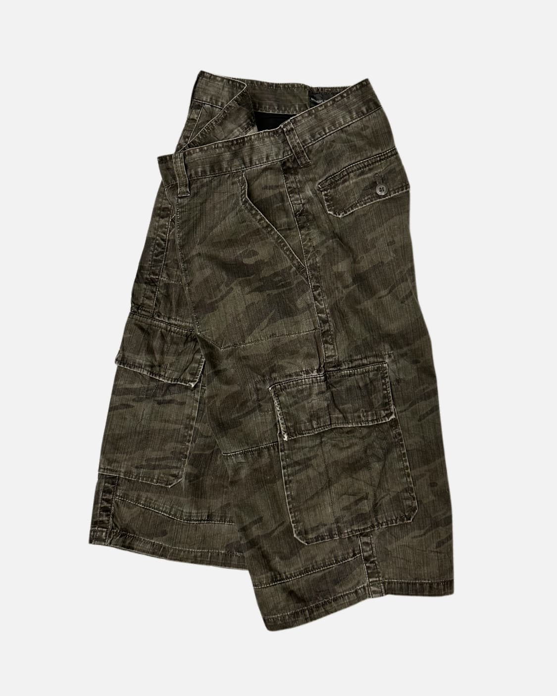 dark khaki camo cargo shorts 상품이미지5