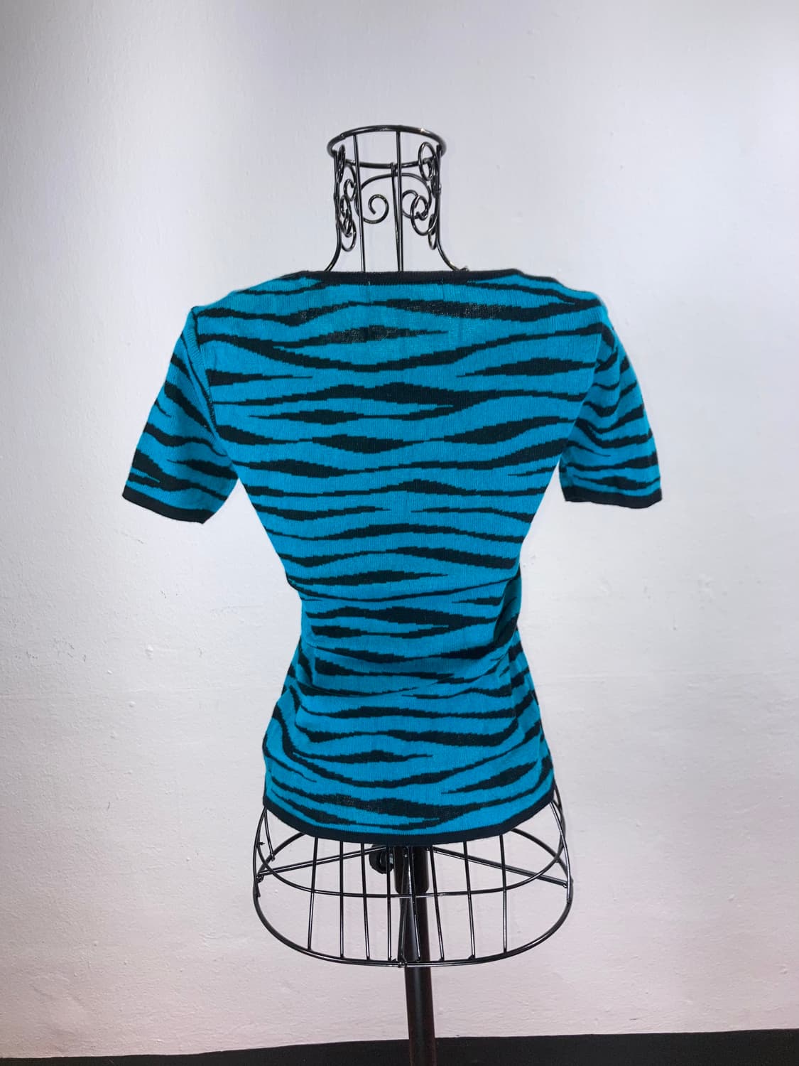 패턴 반팔니트 상품이미지5