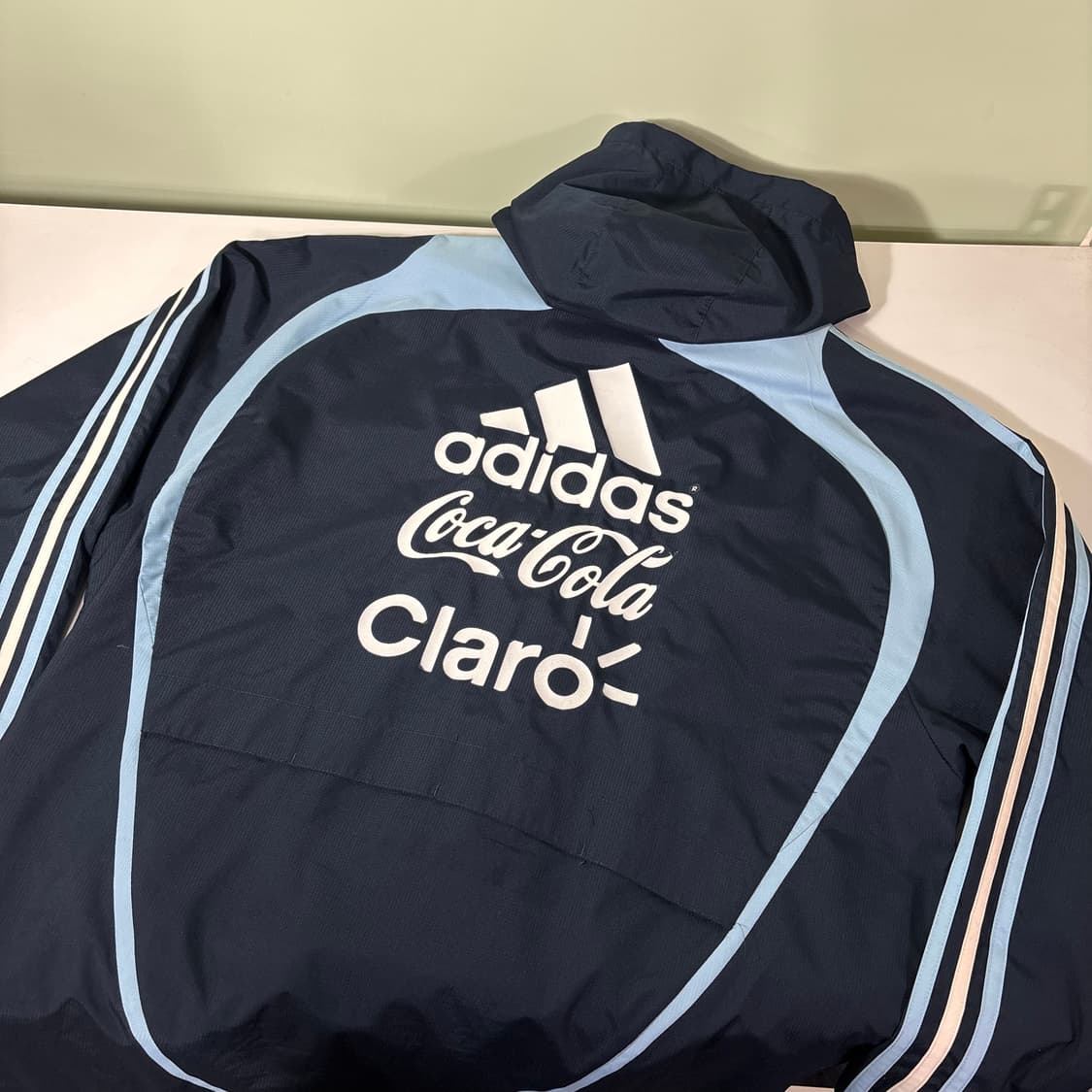 105 아디다스 아르헨티나 국대 바람막이 자켓 상품이미지4