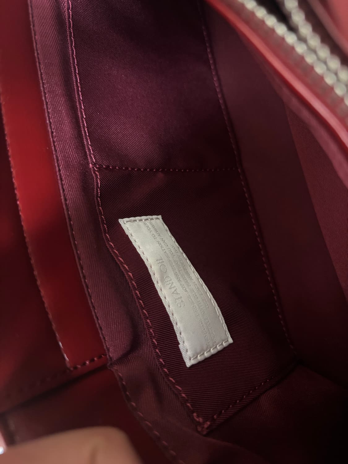 스탠드오일 스퀘어 로우백 레드와인 상품이미지7