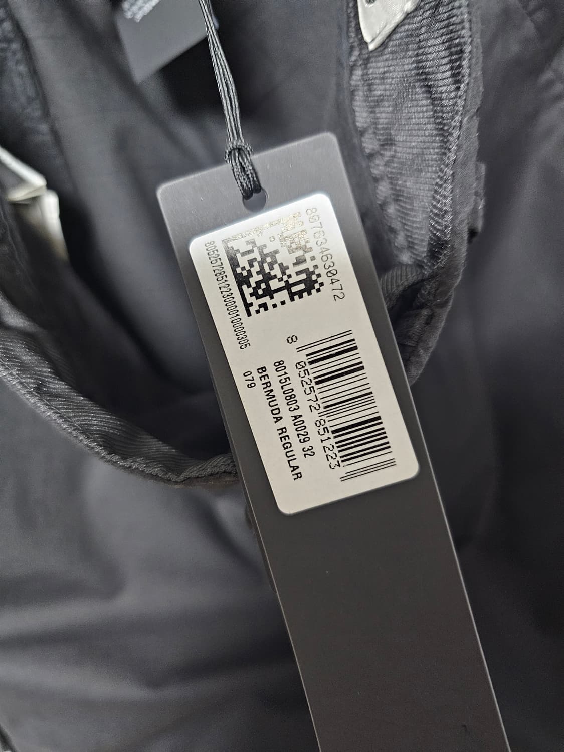 스톤아일랜드 스트레치 코튼 캔버스 버뮤다 카고 반바지 24SS 상품이미지4