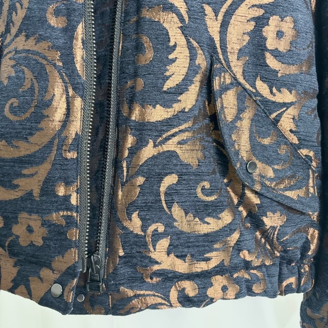 사스콰치패브릭스  자카드 패턴 플라이트 봄버 상품이미지6