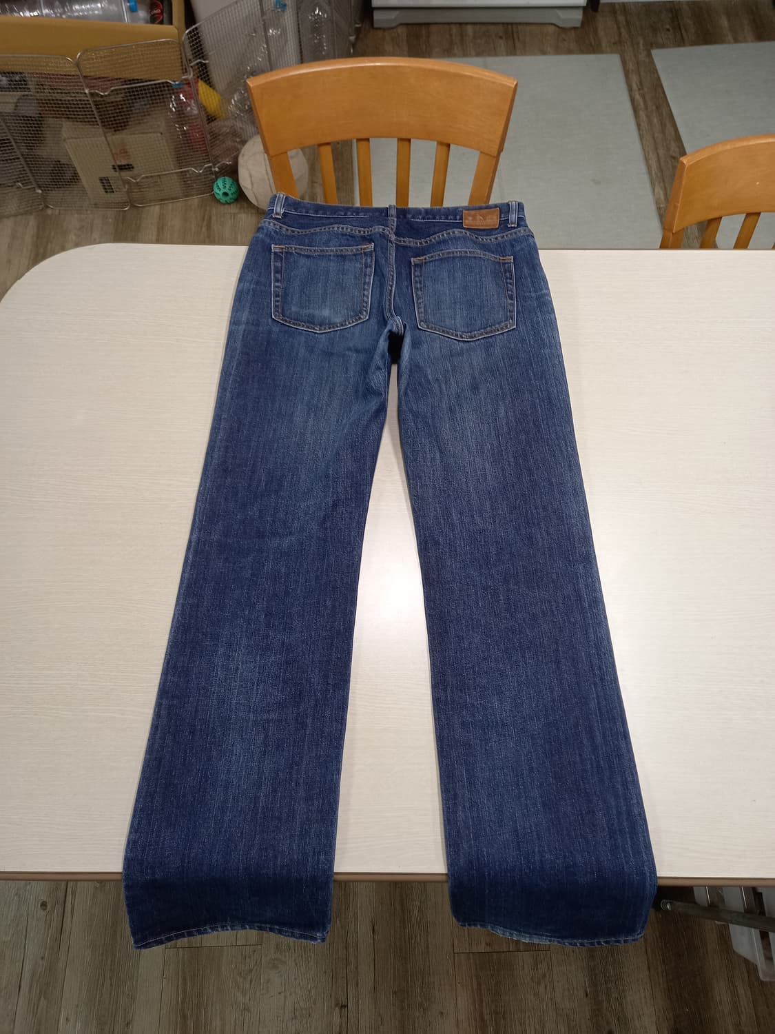 32 GAP 워싱 세미와이드진 버튼플라이 32-366 상품이미지2