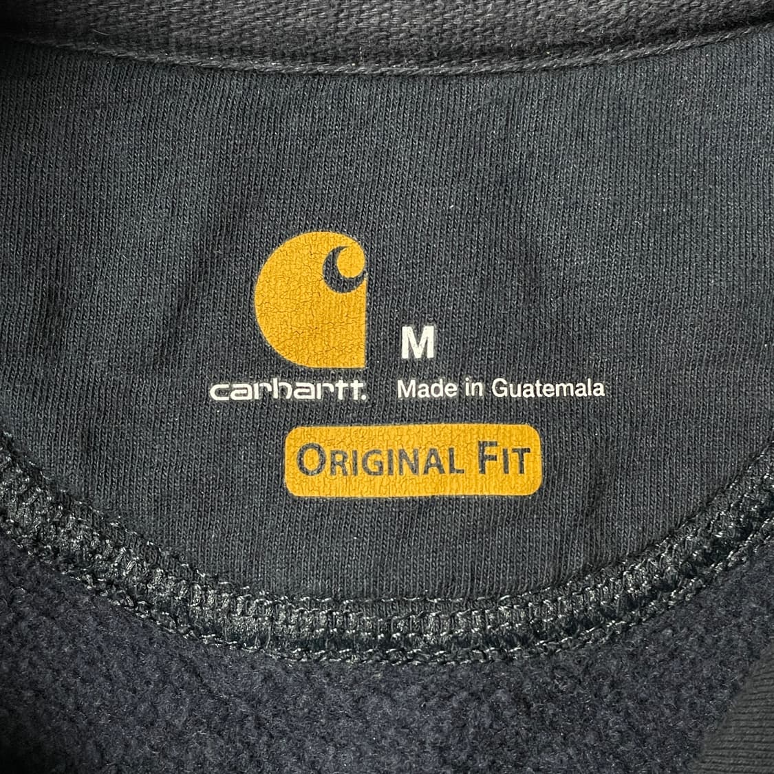CARHARTT 칼하트 빈티지 네이비 기모 후드티 A00872 상품이미지9