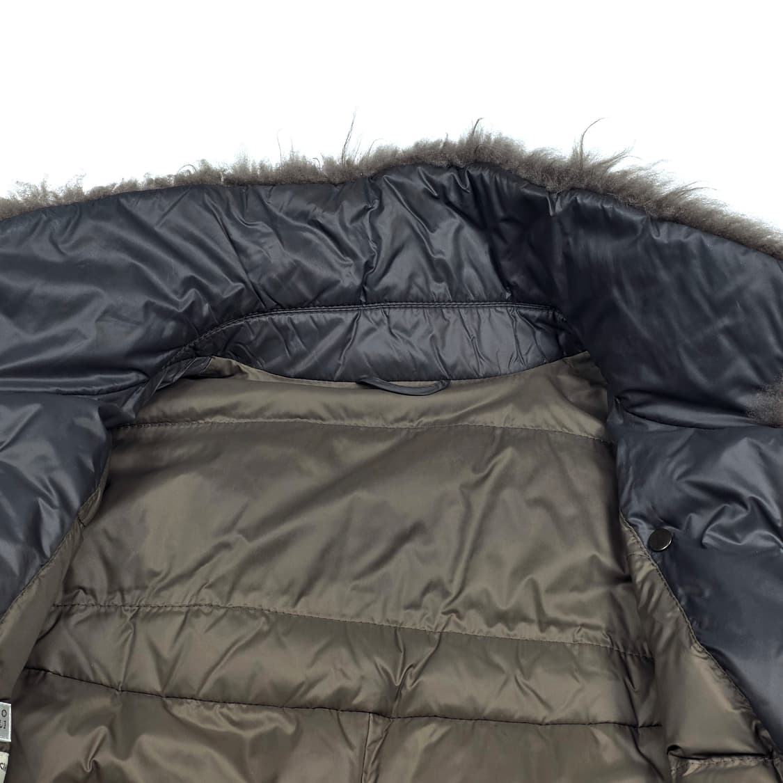 브루넬로 쿠치넬리 여성 캐시미어 퍼 구스다운 패딩코트 상품이미지6