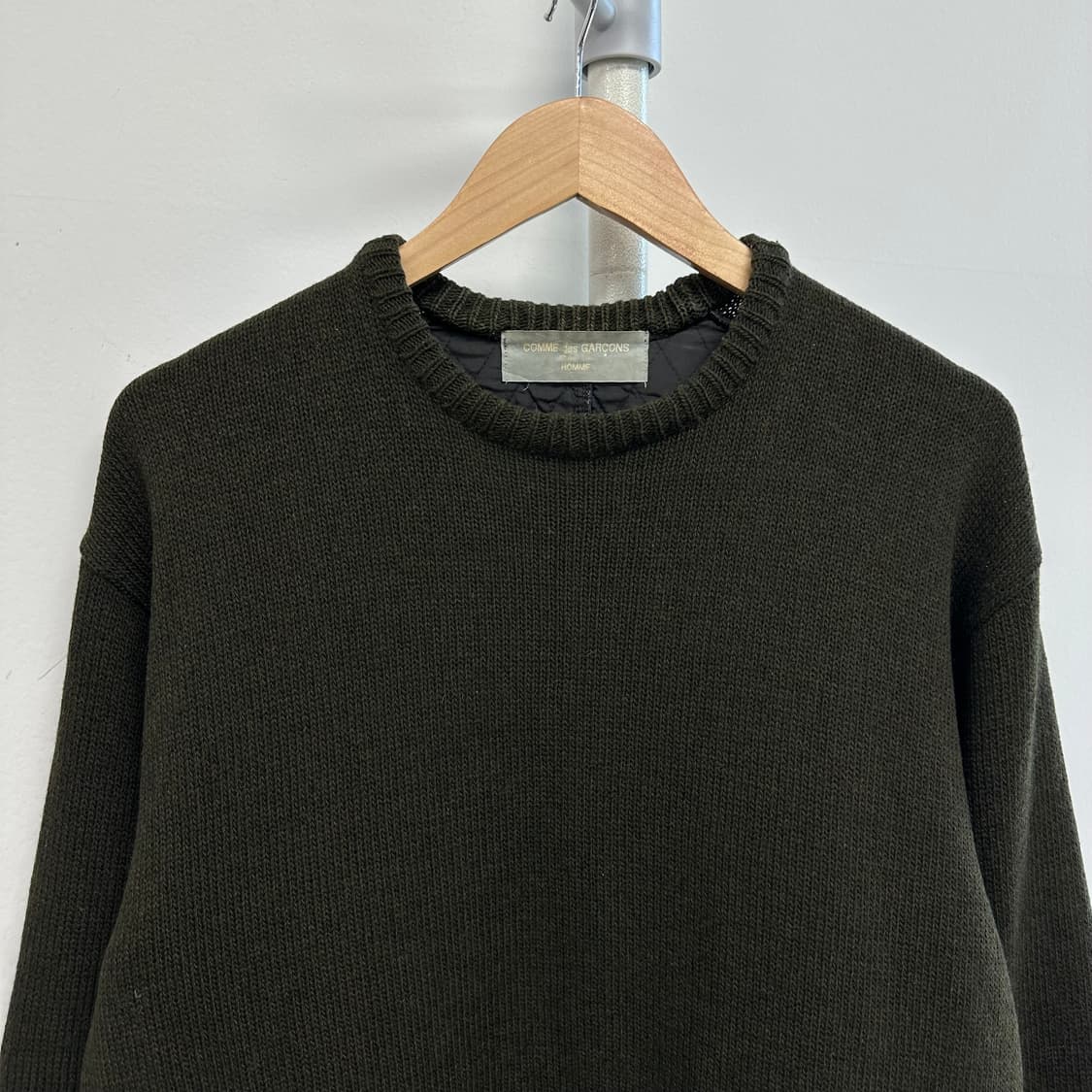 꼼데가르송 아카이브 퀼팅 디자인 니트 상품이미지2