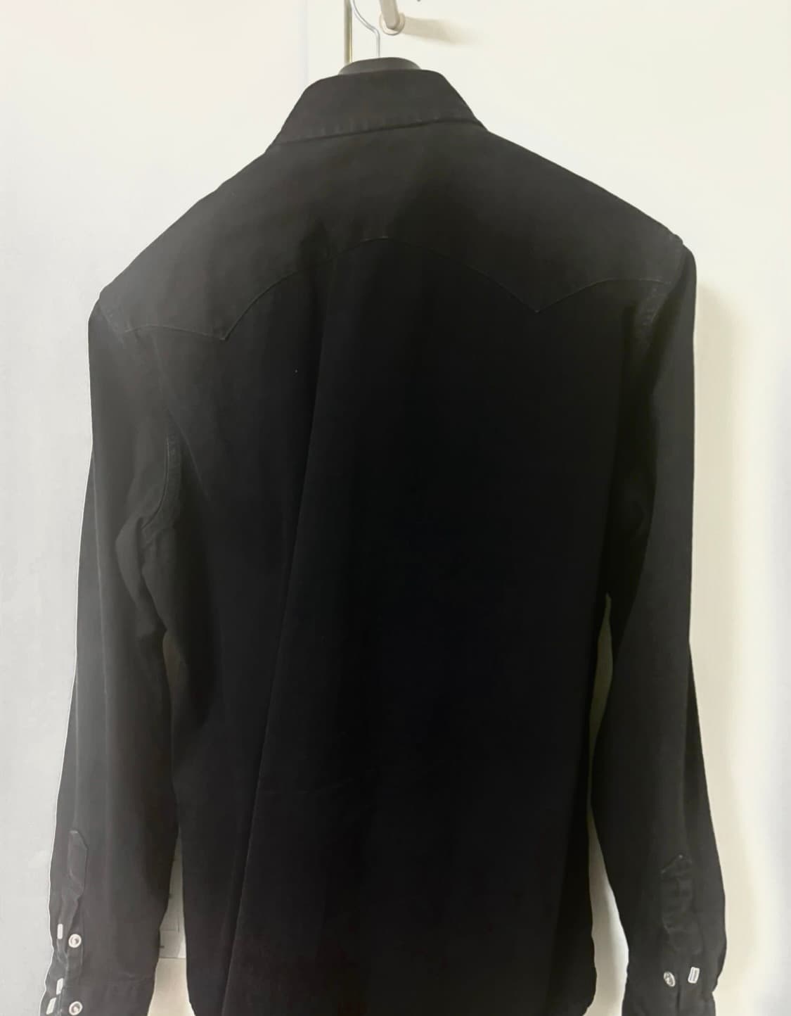 [RRL/랄프로렌] 웨스턴 비즈 워크셔츠 / 워시드 블랙 상품이미지2