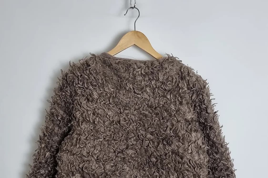 RAY CASSIN 브라운 시어링 자켓  상품이미지5