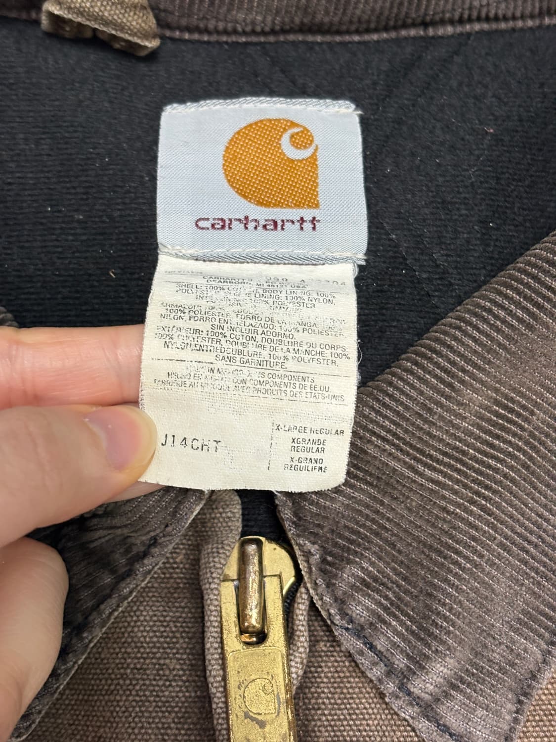 🇲🇽 00s 칼하트 J14 CHT 산타페 자켓 상품이미지6